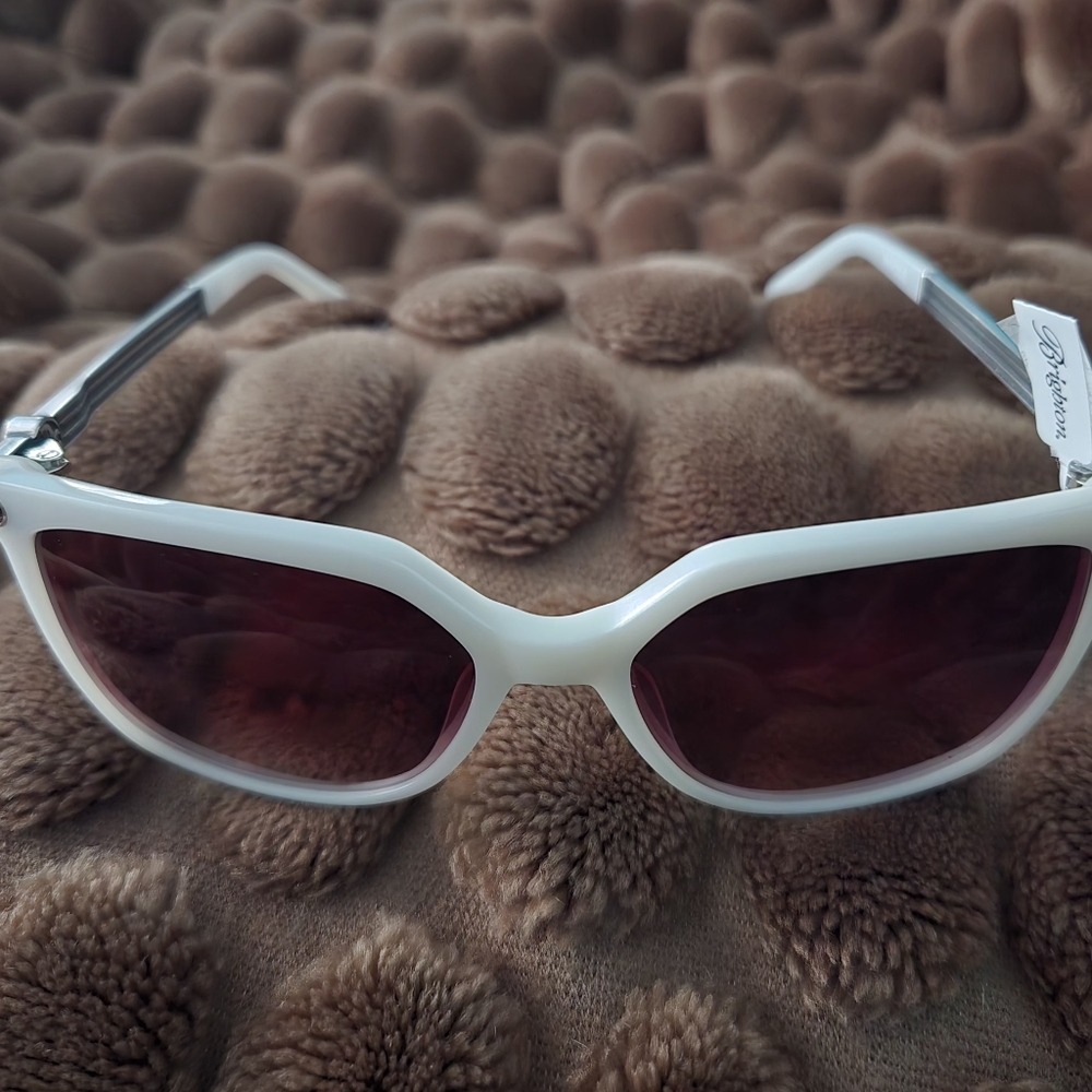 Brighton Mingle Sunglasses Pear White, Authentic No Box - Picture 3 of 9